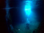 青の洞窟景色